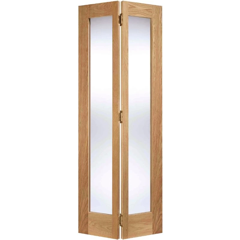 LPD Pattern 10 Bi-Fold Unfinished Oak Interior Door 1981 X 762 X 35mm - BFOP10G30 1 LPD Pattern 10 Bi-Fold Unfinished Oak Interior Door 1981 X 762 X 35mm - BFOP10G30