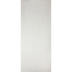 LPD Mexicano Pre-Finished White Exterior Door 2032 X 813 X 44mm - GRPMEXWHI32