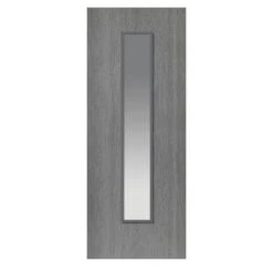 JB Kind Pintado Grey Glazed Laminate Interior Door 1981 X 686 X 35mm - NGPINT23G