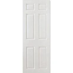 LPD Smooth 6P Square Top Primed White Interior Door 1981 X 610 X 35mm - SMO6P24