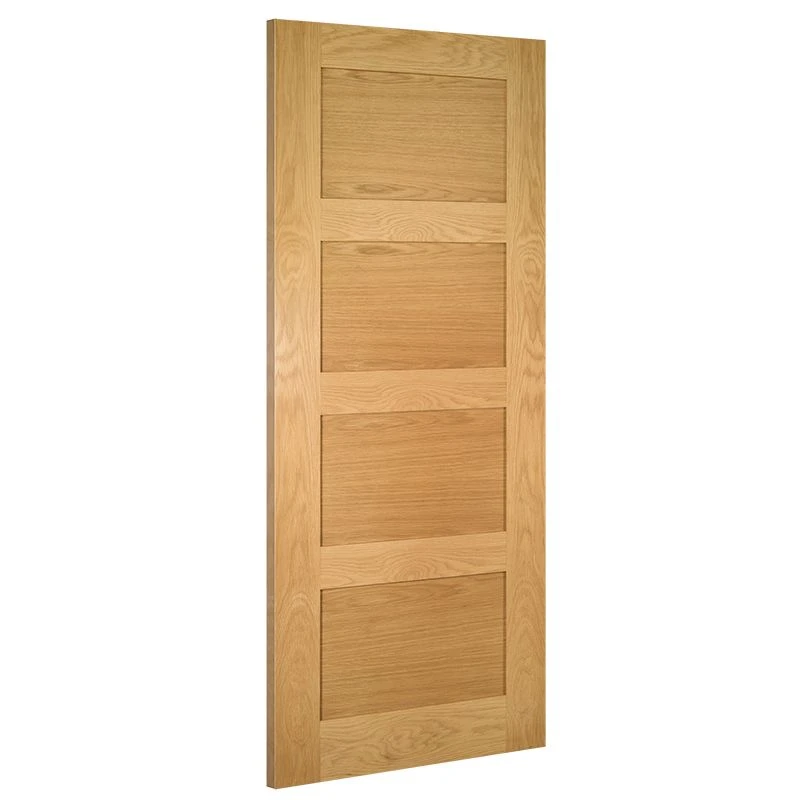 Deanta Coventry Unfinished Oak Interior Door 1981 X 762 X 35mm - 35HP1UNX762 2 Deanta Coventry Unfinished Oak Interior Door 1981 X 762 X 35mm - 35HP1UNX762 - Image 2