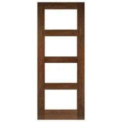 Deanta Coventry Prefinished Walnut Glazed Interior Door 1981 X 686 X 35mm - 35HP1WGCX686FSC -Bostitch Store 35hp1wgcx686fsc 3