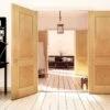 Deanta Kensington Prefinished Oak Interior Door 1981 X 838 X 35mm - 35KENSX838FSC