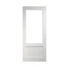 Deanta Madison White Primed Clear Bevelled Glazed Interior Door 1981 X 686 X 35mm - 35NM3GWHP686