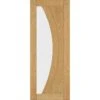 Deanta Ravello Prefinished Oak Glazed Interior Door 1981 X 686 X 35mm - 35RAVGX686