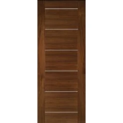 Deanta Valencia Prefinished Walnut Interior Door 1981 X 610 X 35mm - 35VALWX610FSC -Bostitch Store 35valwx610fsc 2