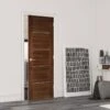 Deanta Valencia Prefinished Walnut Interior Door 1981 X 762 X 35mm - 35VALWX762FSC