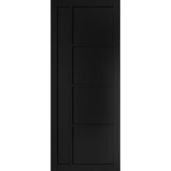 Deanta Brixton Black Prefinished Interior Door 1981 X 838 X 35mm - 35BRIBLP838