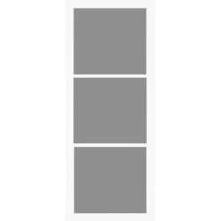 Deanta Camden White Primed Tinted Glaze Interior Door 1981 X 762 X 35mm - 35CAMTGWHP762