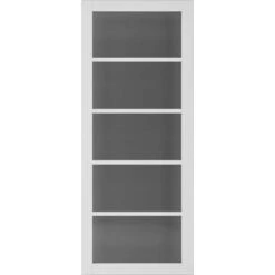 Deanta Shoreditch White Primed Tinted Glaze Interior Door 1981 X 762 X 35mm - 35SHOTGWHP762