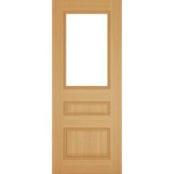 Deanta Windsor Prefinished Oak Bevelled Glaze Interior Door 1981 X 762 X 35mm - 35WINGX762FSC