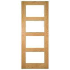 Deanta Coventry Unfinished Oak Glazed Interior Door 2040 X 726 X 40mm - 40HP1GCUNX726 5 Deanta Coventry Unfinished Oak Glazed Interior Door 2040 X 726 X 40mm - 40HP1GCUNX726 -Bostitch Store 40hp1gcunx726 3