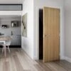 Deanta Galway Unfinished Oak Interior Fire Door 1981 X 610 X 45mm - 45GALF/DUNX610