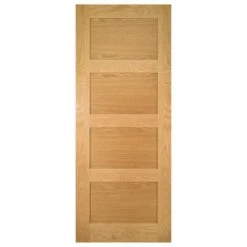 Deanta Coventry Prefinished Oak Interior Fire Door 2040 X 826 X 45mm - 45HP1F/DX826FSC -Bostitch Store 45hp1f dx826fsc 3
