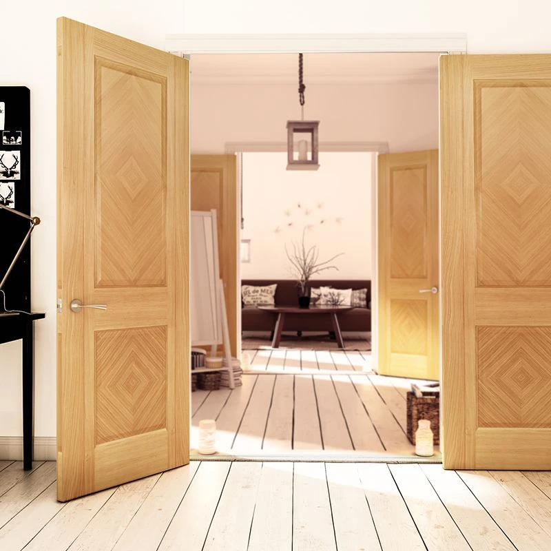 Deanta Kensington Prefinished Oak Interior Fire Door 2040 X 826 X 45mm - 45KENSF/DX826FSC 1 Deanta Kensington Prefinished Oak Interior Fire Door 2040 X 826 X 45mm - 45KENSF/DX826FSC