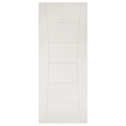 Deanta Pamplona White Primed Interior Fire Door 1981 X 610 X 45mm - 45PAMPF/DWHP610 -Bostitch Store 45pampf dwhp610 3
