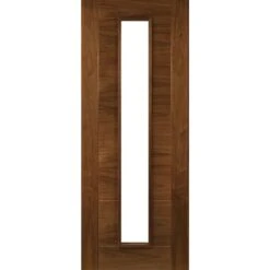 Deanta Seville Prefinished Walnut Glazed Interior Fire Door 1981 X 610 X 45mm - 45UK16CGF/DWX610FSC -Bostitch Store 45uk16cgfdwx610fsc 2