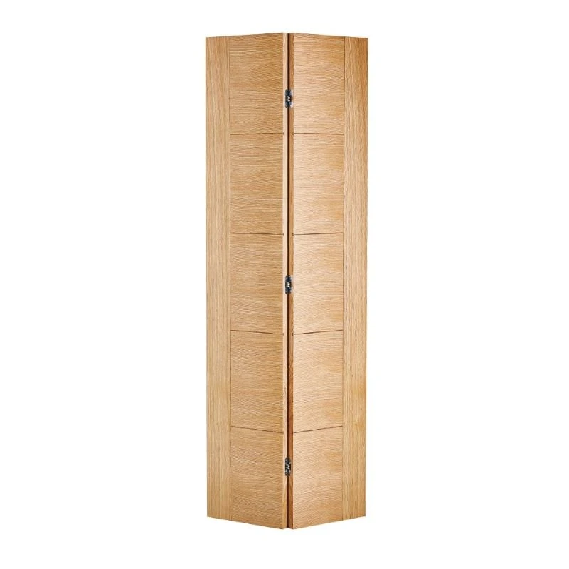 LPD Vancouver Bi-fold Pre-Finished Oak Interior Door 1981 X 686 X 35mm - BFOVAN27 1 LPD Vancouver Bi-fold Pre-Finished Oak Interior Door 1981 X 686 X 35mm - BFOVAN27