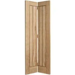 LPD Mexicano Bi-Fold Pre-Finished Oak Interior Door 1981 X 762 X 35mm - BFOMEXPF30