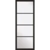 LPD Soho 4L Primed Black Interior Door 1981 X 762 X 35mm - SOHBLA30