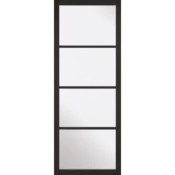 LPD Soho 4L Primed Black Interior Door 1981 X 762 X 35mm - SOHBLA30