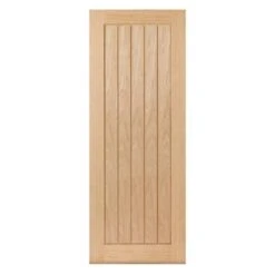 JB Kind Thames Original Unfinished Oak Interior Fire Door 1981 X 838 X 44mm - OTHA29FD30