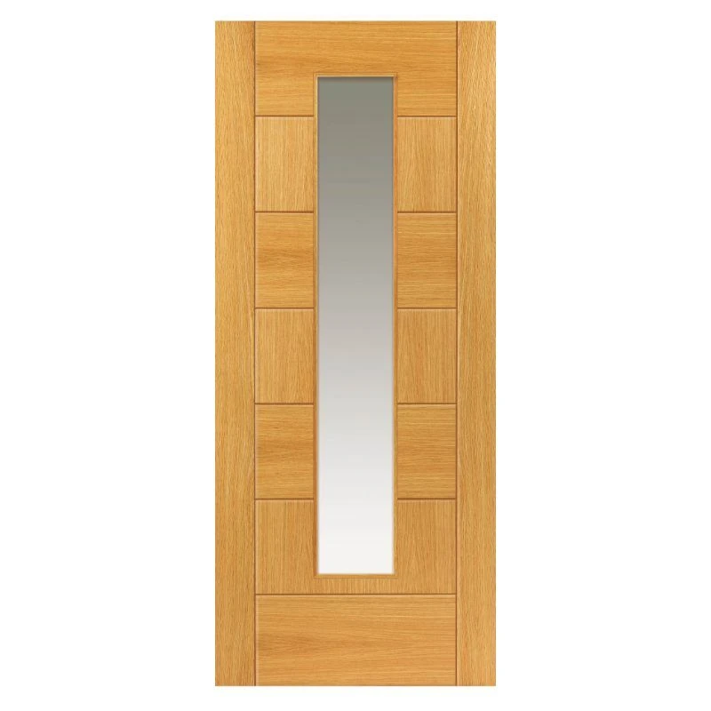 JB Kind Sirocco Oak Glazed Interior Door 1981 X 838 X 35mm - OSIR29G 1 JB Kind Sirocco Oak Glazed Interior Door 1981 X 838 X 35mm - OSIR29G