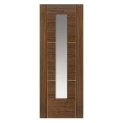 JB Kind Mistral Walnut Glazed Interior Door 2040 X 826 X 40mm - WMIS826G