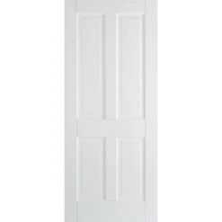 LPD Canterbury 4P Primed White Interior Door 1981 X 610 X 35mm - WFCAN4P24