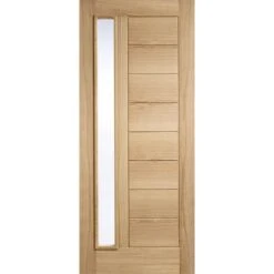 LPD Goodwood 1L Unfinished Oak Exterior Door 2032 X 813 X 44mm - OGOOD32