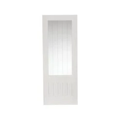 JELD-WEN Cottage Vertical Etch Glazed Interior Door 1981 X 686 X 35mm - 23PRIFL+GE
