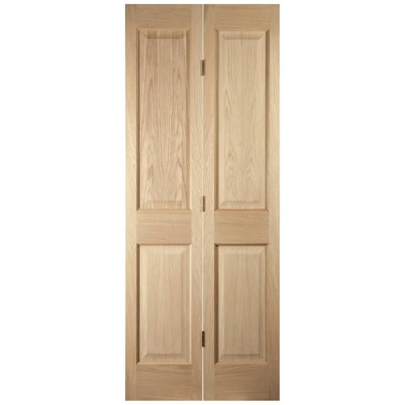 JELD-WEN 4 Panel Bi-fold Interior Door 1981 X 610 X 35mm - 20WOAK4FBI 1 JELD-WEN 4 Panel Bi-fold Interior Door 1981 X 610 X 35mm - 20WOAK4FBI