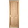 JELD-WEN 4 Panel Interior Fire Door 1981 X 762 X 44mm - 26WOAK4FF