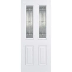 LPD Malton 2L Glazed Pre-Finished White Exterior Door 1981 X 838 X 44mm - GRPMALWHI33
