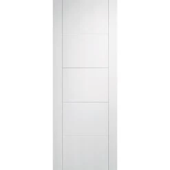 LPD Vancouver 5P Primed White Interior Fire Door 1981 X 762 X 44mm - WFVANFC30