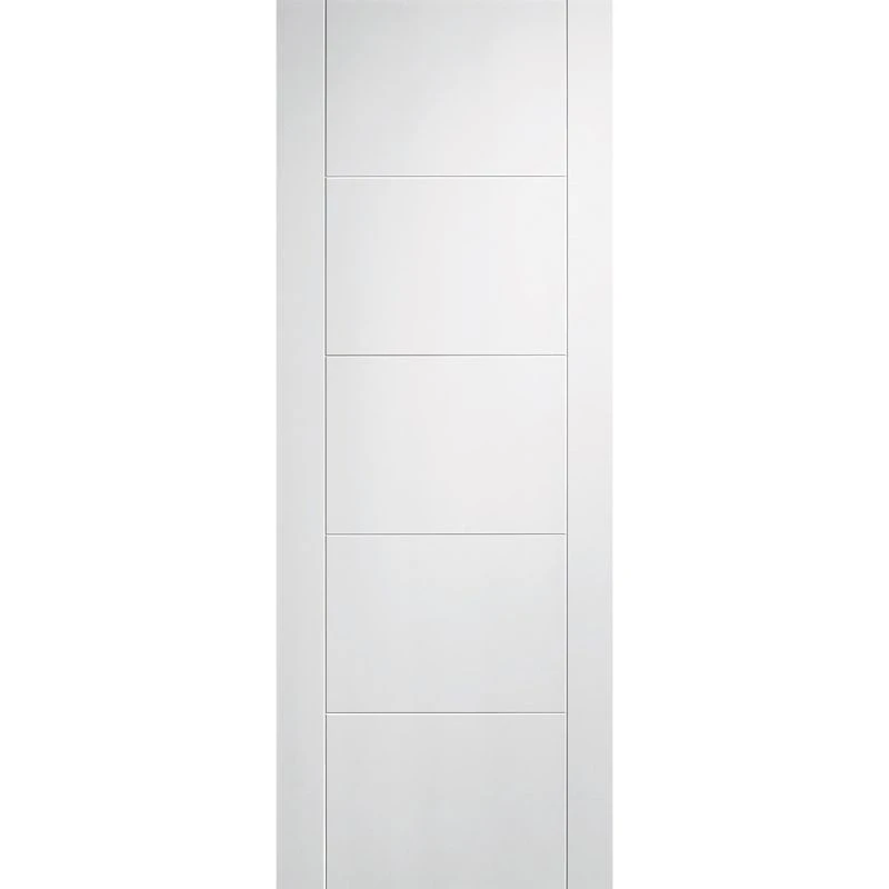 LPD Vancouver 5P Primed White Interior Fire Door 1981 X 762 X 44mm - WFVANFC30 1 LPD Vancouver 5P Primed White Interior Fire Door 1981 X 762 X 44mm - WFVANFC30