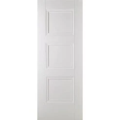 LPD Amsterdam Primed Plus White Interior Fire Door 1981 X 838 X 44mm - AMSWHIFC33