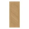 Deanta Torino Prefinished Oak Interior Door 1981 X 762 X 35mm - 35TORX762FSC