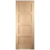 JELD-WEN Shaker 4 Panel Interior Fire Door 1981 X 686 X 44mm - 23WOAKSHAK4F