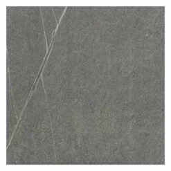 Rak Shine Stone Porcelain Natural Tiles 600 X 600mm - Dark Grey - 4 Tiles Per Box - A06GZSHS-DGY.M2R