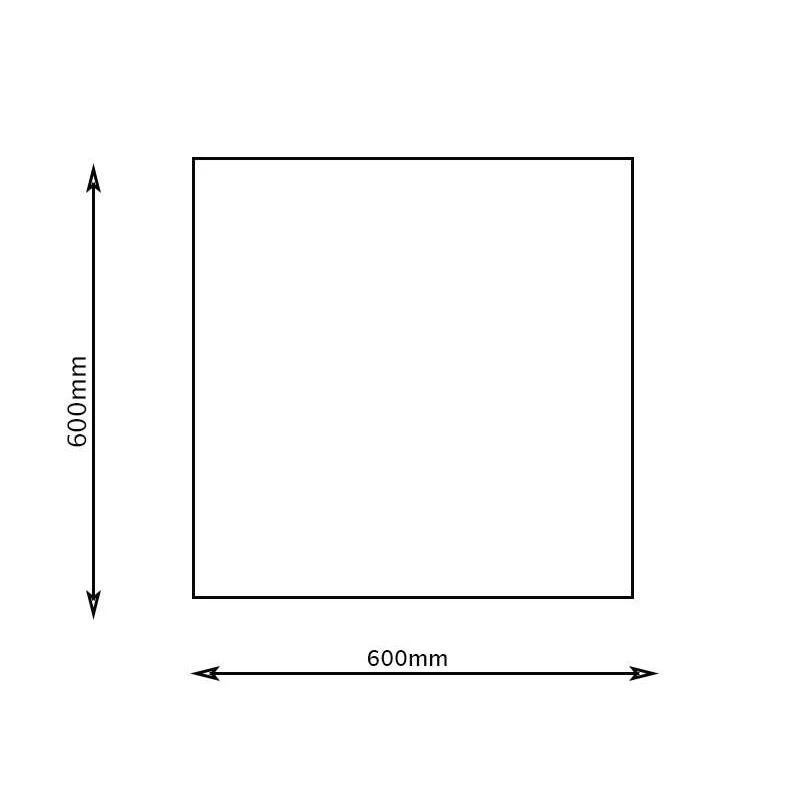 Rak Surface Porcelain Matt Tiles 600 X 600mm - Mid Grey - 4 Per Box - A06GZSUR-MGY.M0R 2 Rak Surface Porcelain Matt Tiles 600 X 600mm - Mid Grey - 4 Per Box - A06GZSUR-MGY.M0R - Image 2