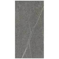 Rak Shine Stone Porcelain Natural Tiles 300 X 600mm - Dark Grey - 6 Tiles Per Box - A09GZSHS-DGY.M2R