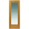 JB Kind Medina Oak Glazed Interior Door 2040 X 626 X 40mm - OMED626G