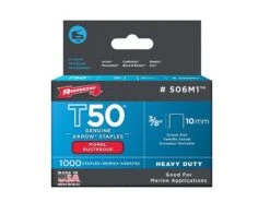 Arrow T50M 506m Monel Staples 10mm (3/8in) Box 1000 - ARRT5038MS