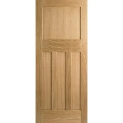 LPD DX 30s Unfinished Oak Interior Door 1981 X 762 X 35mm - PPDX30OAK