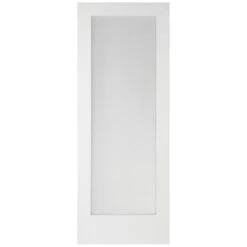 JELD-WEN Shaker 1 Light Obscure Glazed Interior Door 1981 X 838 X 35mm - 29PSHAK1+GOF