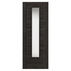 JB Kind Tigris Cinza Dark Grey Glazed Interior Door 1981 X 838 X 35mm - CINTIG29G