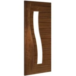 Deanta Cadiz Prefinished Walnut Glazed Interior Door 1981 X 838 X 35mm - 35CADWGX838FSC -Bostitch Store cadiz walnut
