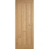 LPD Coventry Unfinished Oak Interior Door 1981 X 762 X 35mm - COVOAK30