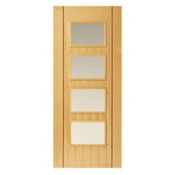 JB Kind Blenheim Oak Glazed Interior Fire Door 1981 X 838 X 44mm - CBLE29FD30G